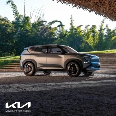 순수 전기 KIA EV5 2023 최고 최고 블루 수베너지 차량 고객에 따라