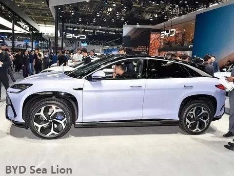 2024 Byd Sea Lion 07 EV 순전력 중형 SUV 배터리 용량 71.8Kwh