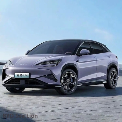 71.8Kwh 배터리 용량 2024 Byd 순수 전기 SUV 오션 시리즈 Byd 하이시 Byd 바다 사자 07 보라색