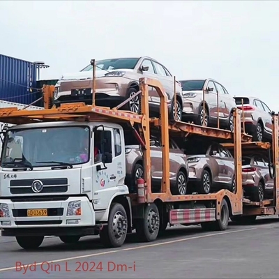 Byd Qin L Dm-I 2024 80km 120km 에너지 차량 앞 4 후 2 우즈베키스탄의 통합체