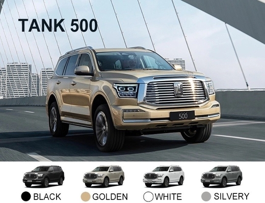 자동 3.0t 탱크 500 플러스 5 좌석 가솔린 하이브리드 오프로드 차량