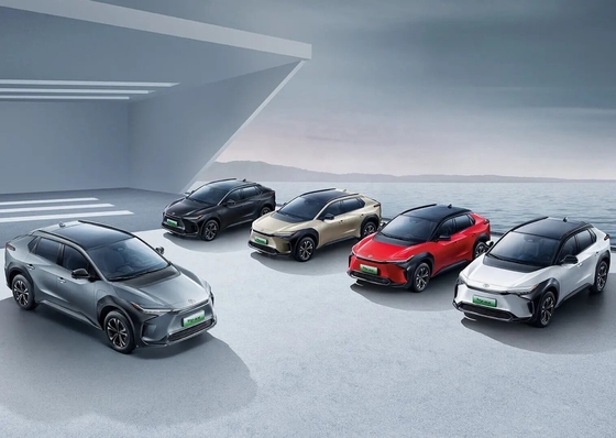 GAC FAW 토요타 Bz4X 2023 장거리 PRO 4WD 전기 SUV 단속 변속기와 함께