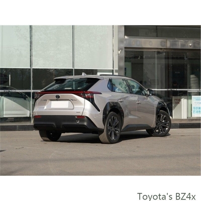 토요타 Bz4X 2WD 전기 자동차 66.7 Kwh 배터리 용량 및 160km/H 최대 속도
