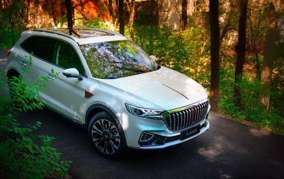 고급 가솔린 럭셔리 홍치 HS5 가솔린 자동차 2.0t 185kw 전자기 제동 시스템