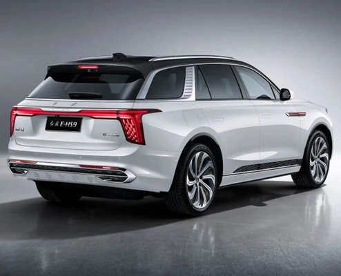 자동 변속기 600km 범위 전기 SUV E-HS Eqm5 세단 홍치 E-HS9 7 좌석 EV 자동차