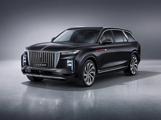 자동 SUV 홍치 E-HS9 럭셔리 듀얼 모터 4WD 자동차 최고 성능을 위해 만들어졌습니다
