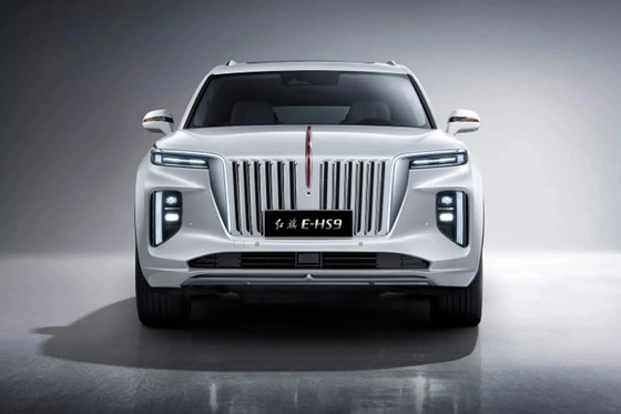 2023 홍콩시 E-HS9 6 좌석 듀플 컬러와 영어 버전 EV 자동차 SUV 라인업
